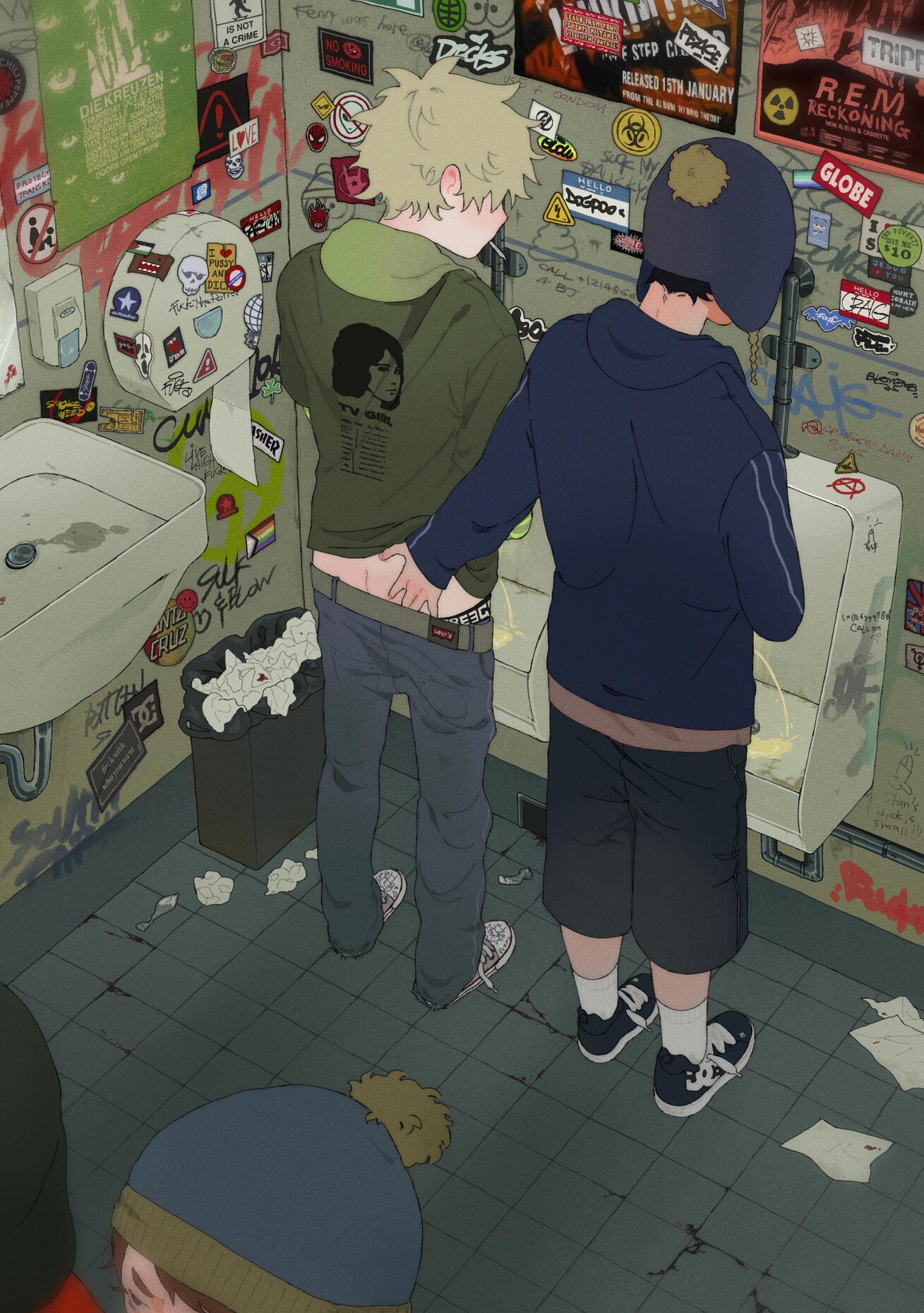 dirty public bathroom (2024)